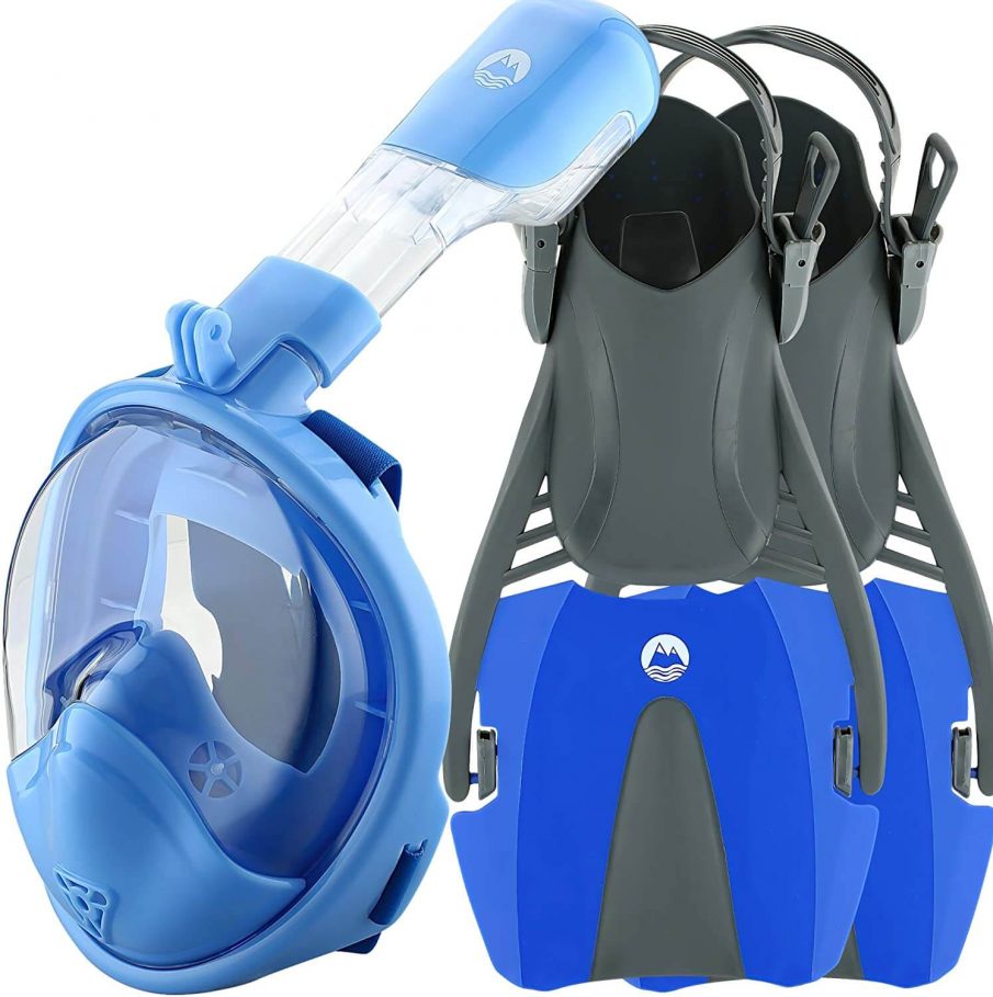 10 Best Full Face Snorkeling Mask Reviews Scuba Diving Lovers 1242