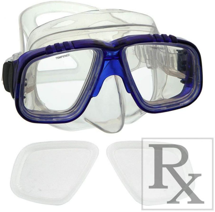 Snorkel Mask For Glasses Wearers Corrective Lens Scuba Diving Lovers