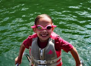 image of snorkeling with life jacket