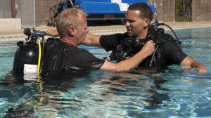 Image of what should divers do for their own safety