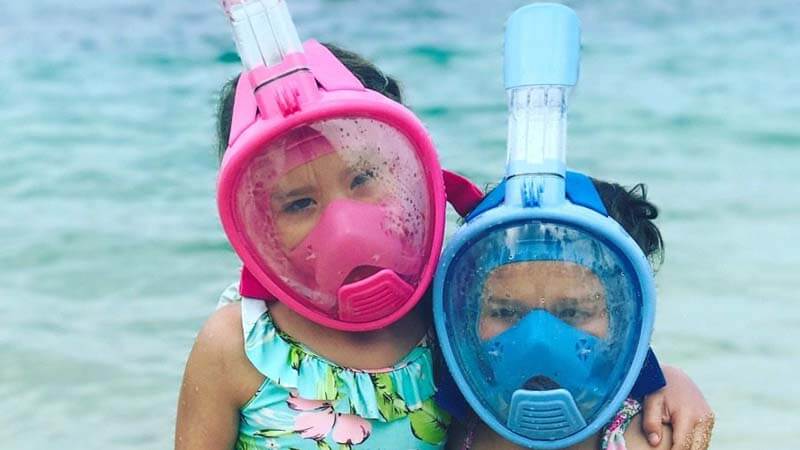 The full face snorkeling mask price
