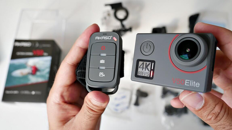 Kit 60-en-1 D'accessoires Pour Caméra D'action - Compatible AKASO Brave 4 Et Autres Modèles Type GoPro