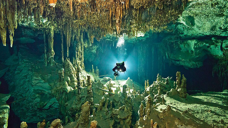 Cenote Diving in Mexico