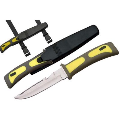 SZCO Supplies 210424-YW Diving Knife